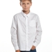 Сорочка для мальчиков Mini Maxi, модель 7821, цвет белый