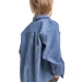 Рубашка для мальчиков Mini Maxi, модель 8000, цвет серый/синий