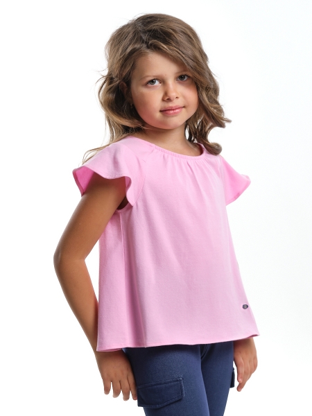Футболка для девочек Mini Maxi, модель 3371, цвет розовый - Футболки для девочек