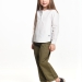 Блузка для девочек Mini Maxi, модель 2465, цвет белый