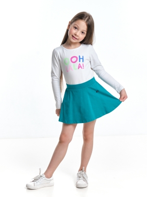 Комплект одежды для девочек Mini Maxi, модель 0901/0902, цвет бирюзовый