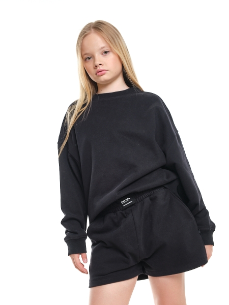 Шорты для девочек Mini Maxi, модель 7630, цвет черный - Шорты для девочек