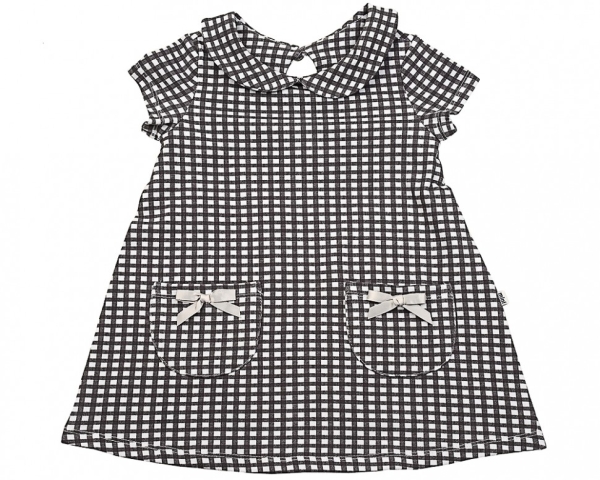 Платье для девочек Mini Maxi, модель 1794, цвет клетка - Платья для девочек с коротким рукавом