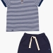 Комплект для мальчиков Mini Maxi, модель 4610, цвет мультиколор/синий