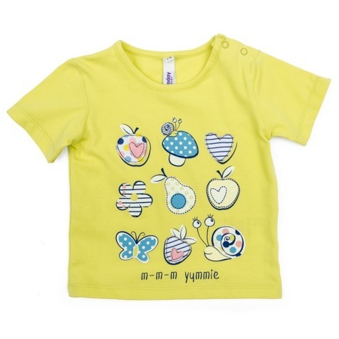 Фуфайка детская трикотажная для девочек (футболка) - Футболки для девочек