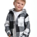 Рубашка для мальчиков Mini Maxi, модель 7988, цвет клетка/черный