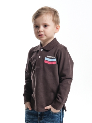 Джемпер для мальчиков Mini Maxi, модель 0099, цвет коричневый
