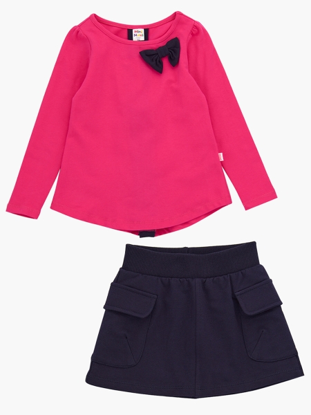 Комплект одежды для девочек Mini Maxi, модель 1130/1168, цвет малиновый - Комплекты летние