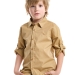 Рубашка для мальчиков Mini Maxi, модель 33nm02a, цвет хаки