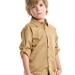 Рубашка для мальчиков Mini Maxi, модель 33nm02a, цвет хаки