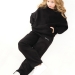 Спортивный костюм для девочек Mini Maxi, модель 7318, цвет черный