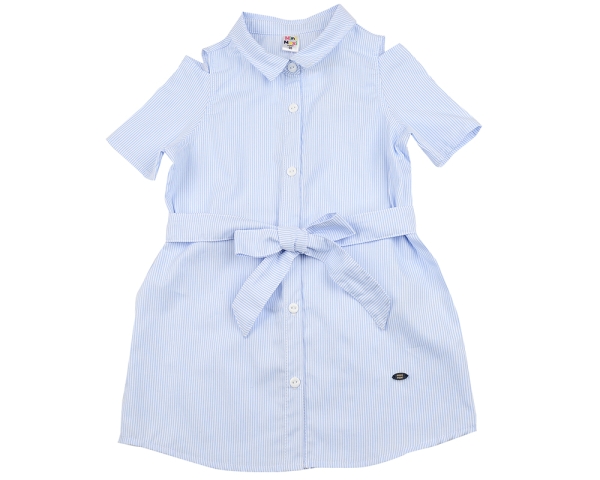 Платье для девочек Mini Maxi, модель 4785, цвет голубой - Платья для девочек с коротким рукавом