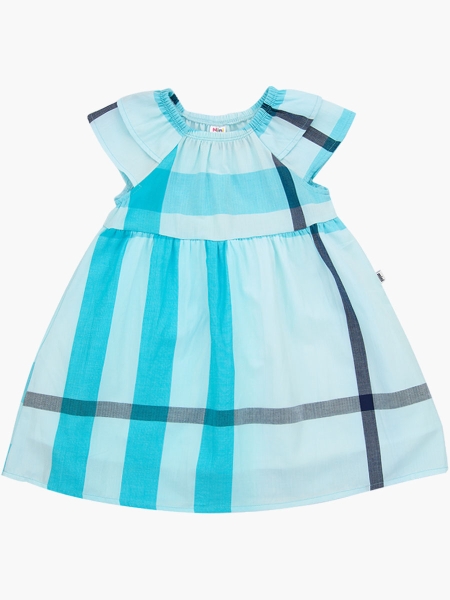 Платье для девочек Mini Maxi, модель 2610, цвет бирюзовый - Платья для девочек с коротким рукавом