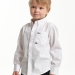 Рубашка для мальчиков Mini Maxi, модель 33g2508, цвет белый