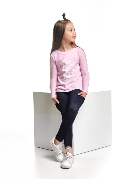 Комплект одежды для девочек Mini Maxi, модель 0956/0959, цвет розовый - Комплекты трикотажные