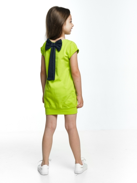 Платье для девочек Mini Maxi, модель 06332, цвет салатовый - Платья для девочек с коротким рукавом