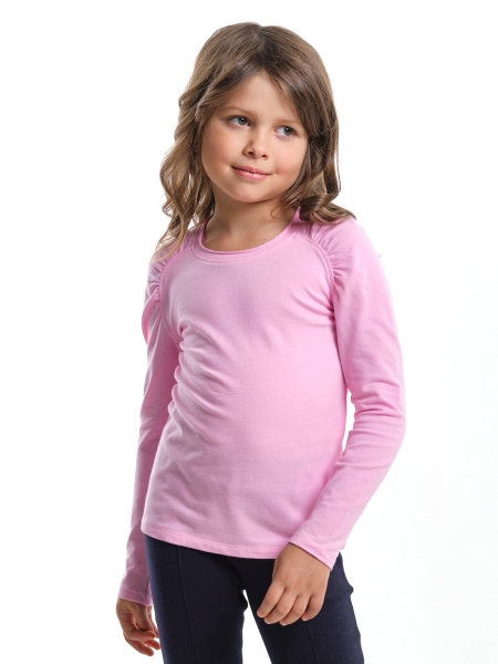 Лонгслив для девочек Mini Maxi, модель 3957, цвет розовый - Лонгсливы