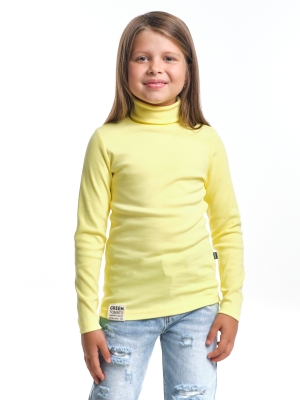 Водолазка для девочек Mini Maxi, модель 6797, цвет желтый