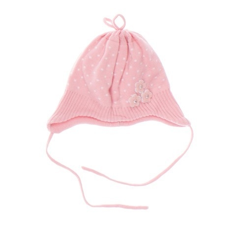 Шапочка для новорожденных детская трикотажная для девочек - Чепчики и шапочки