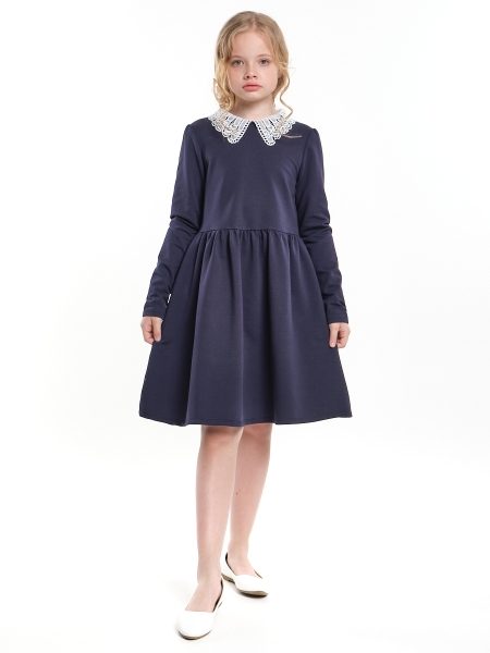 Платье для девочек Mini Maxi, модель 6713, цвет синий - Платья / сарафаны для школы