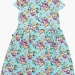 Платье для девочек Mini Maxi, модель 4407, цвет бирюзовый/мультиколор