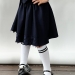 Юбка для девочек школьная БУШОН, модель SK90, цвет темно-синий
