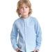 Рубашка для мальчиков Mini Maxi, модель 7950, цвет голубой