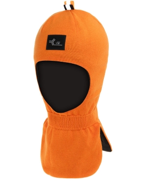 Шлем для мальчика Ампер, Миалт ярко-оранжевый, весна-осень