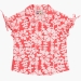 Рубашка для девочек Mini Maxi, модель 332159, цвет белый/коралловый
