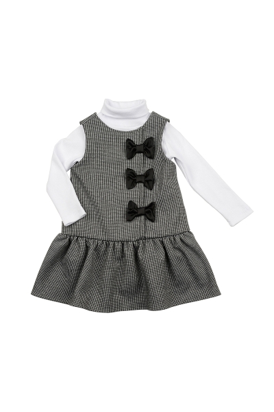 Комплект одежды для девочек Mini Maxi, модель 6181/6182, цвет клетка - Комплекты трикотажные