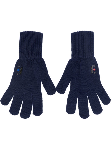 Перчатки для мальчика Корсар, Миалт темно-синий, весна-осень - Перчатки