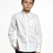 Рубашка для мальчиков Mini Maxi, модель 6732, цвет белый