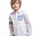 Рубашка для мальчиков Mini Maxi, модель 7978, цвет белый