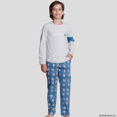 Пижама для мальчика, 9642 Baykar длинный рукав