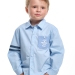 Рубашка для мальчиков Mini Maxi, модель 7978, цвет голубой