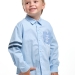 Рубашка для мальчиков Mini Maxi, модель 7978, цвет голубой
