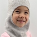 Шапка-шлем для девочки Фауна св.бежевый