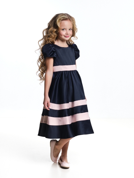 Платье для девочек Mini Maxi, модель 7357, цвет синий - Платья коктельные / вечерние