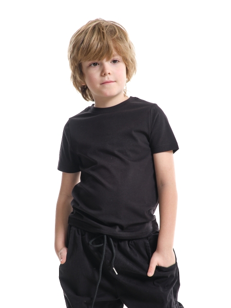 Футболка для мальчиков Mini Maxi, модель 7945, цвет черный - Футболки для мальчиков