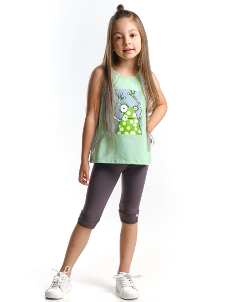 Комплект одежды для девочек Mini Maxi, модель 6428/1690, цвет зеленый - Комплекты летние