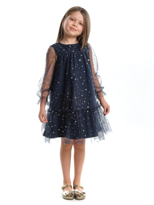 Платье для девочек Mini Maxi, модель 7847, цвет темно-синий