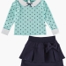 Комплект одежды для девочек Mini Maxi, модель 0994/0995, цвет бирюзовый
