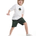 Футболка для мальчиков Mini Maxi, модель 9004, цвет молочный