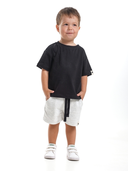 Футболка для мальчиков Mini Maxi, модель 8095, цвет черный - Футболки для мальчиков