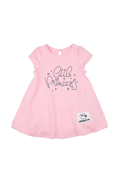 Платье для девочек Mini Maxi, модель 6021, цвет розовый - Платья для девочек с коротким рукавом