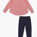 Комплект одежды для девочек Mini Maxi, модель 6075, цвет красный/мультиколор