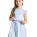 Платье для девочек Mini Maxi, модель 4702, цвет голубой/клетка