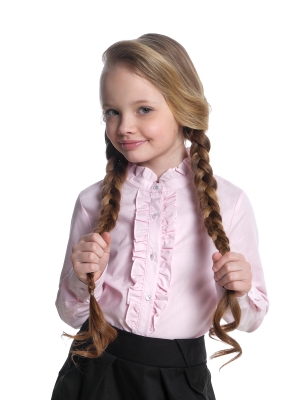 Блузка для девочек Mini Maxi, модель 7220, цвет розовый