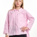 Блузка для девочек Mini Maxi, модель 7956, цвет розовый/клетка