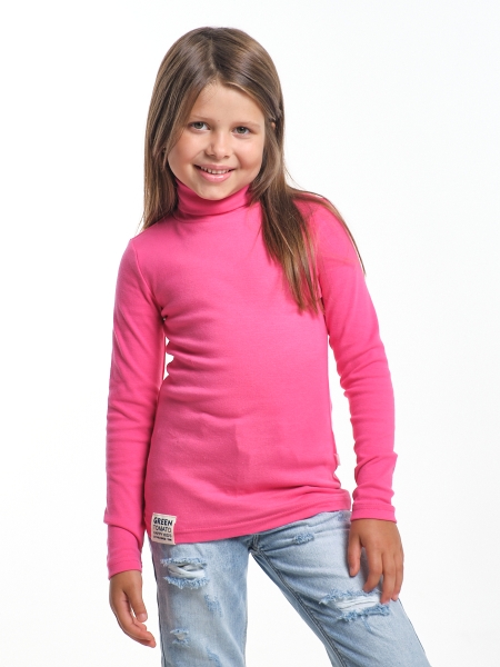 Джемпер для девочек Mini Maxi, модель 6797, цвет малиновый - Водолазки для девочек